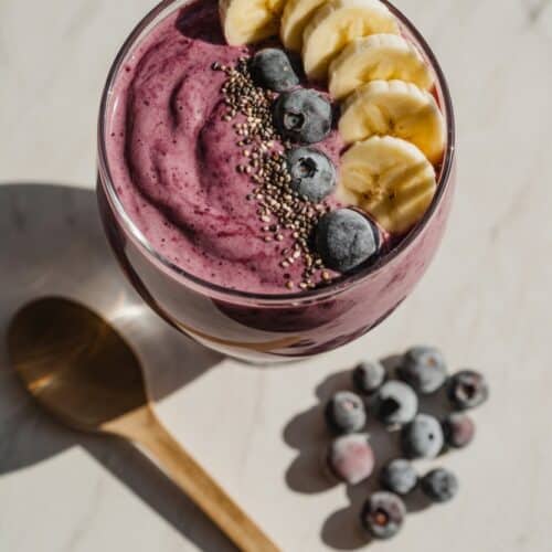 blueberry smoothie
