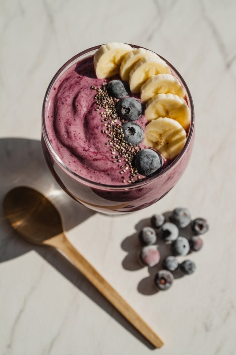 blueberry smoothie