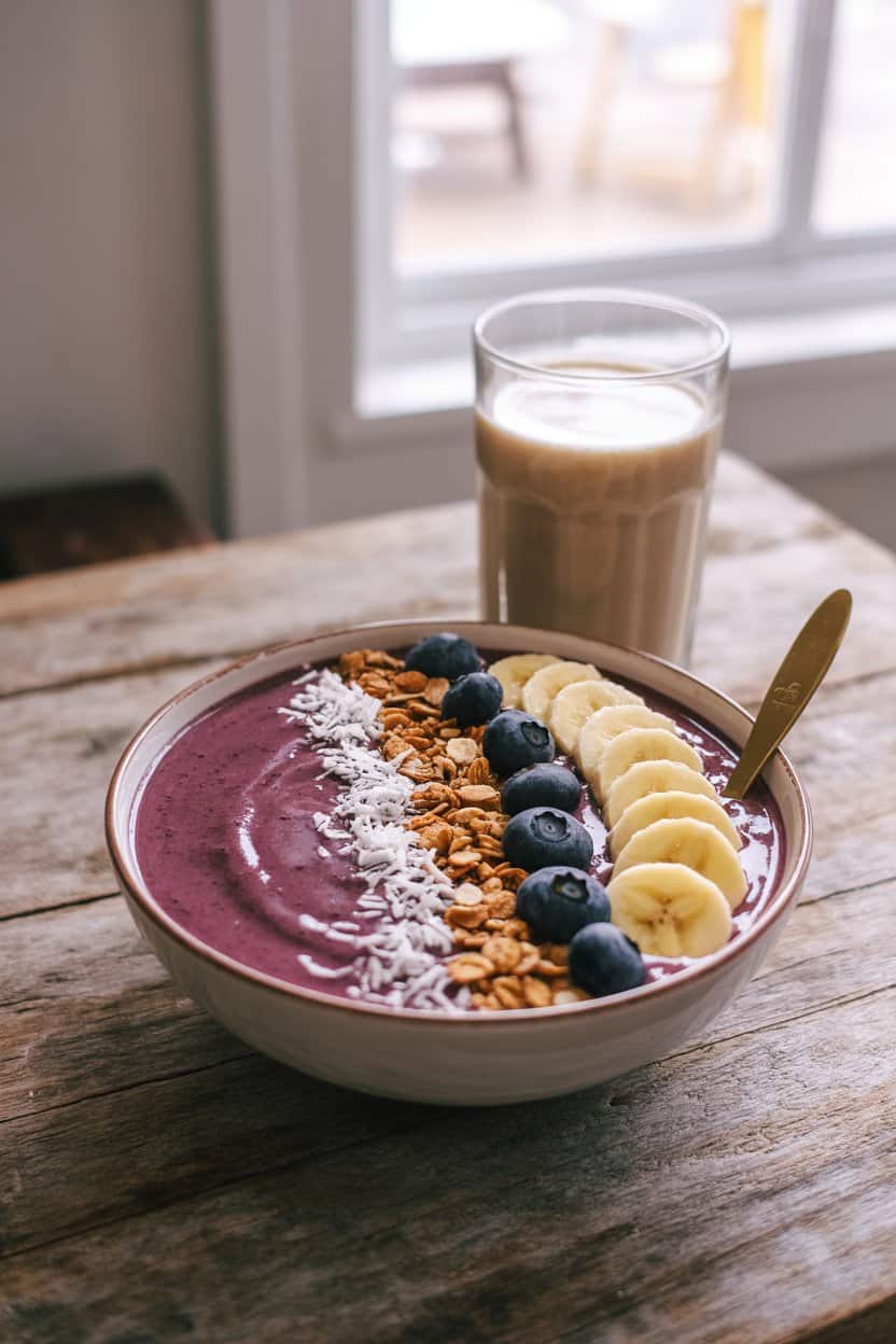 blueberry smoothie bowl