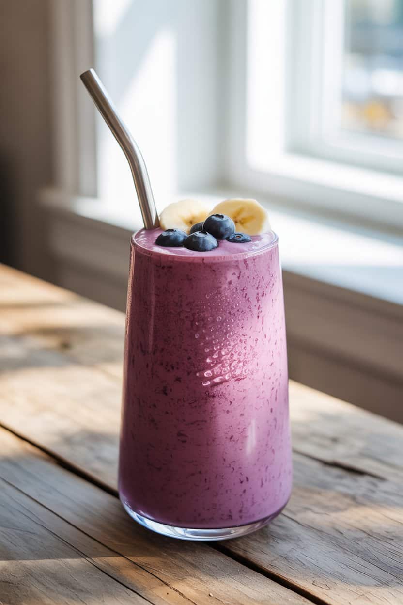blueberry smoothie