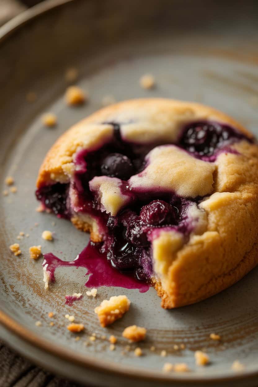 easy blueberry cookies