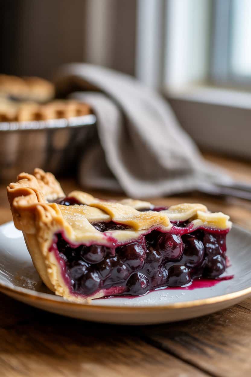 blueberry pie