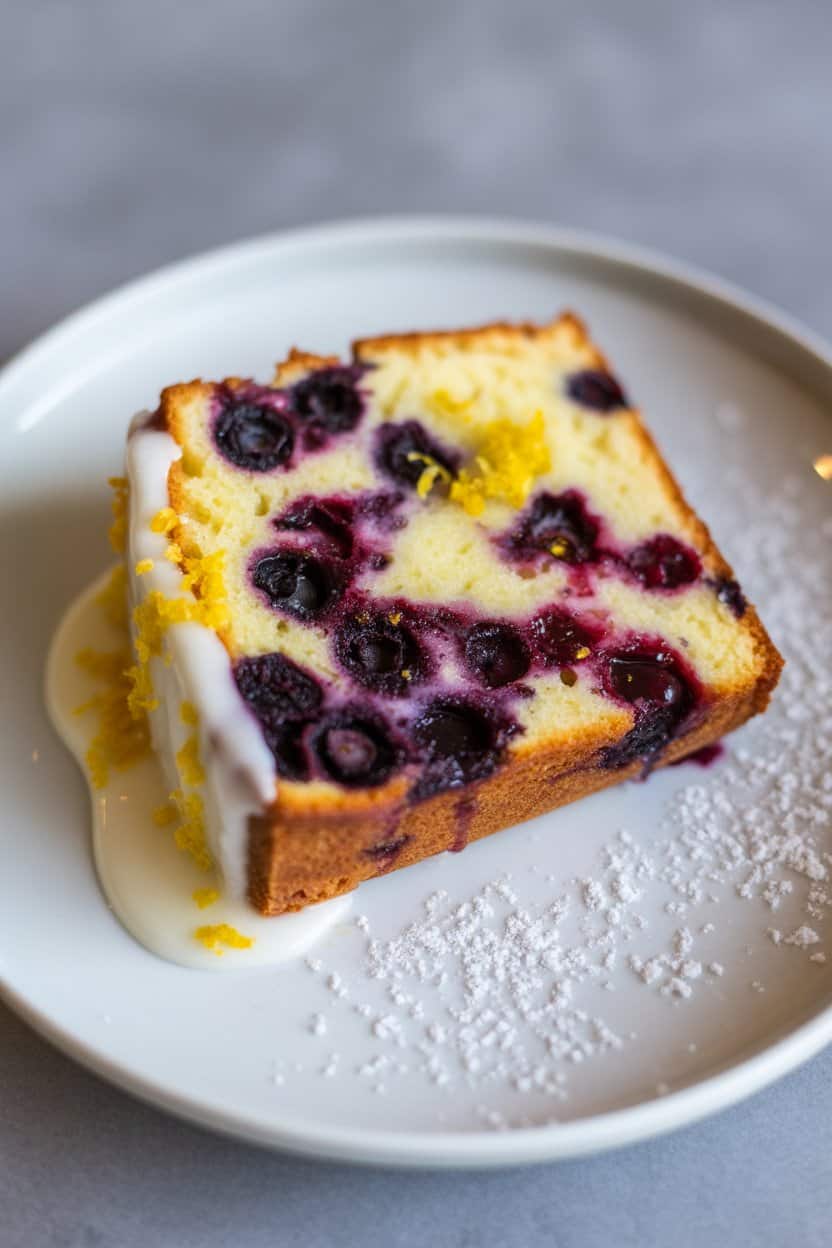 lemon blueberry cake