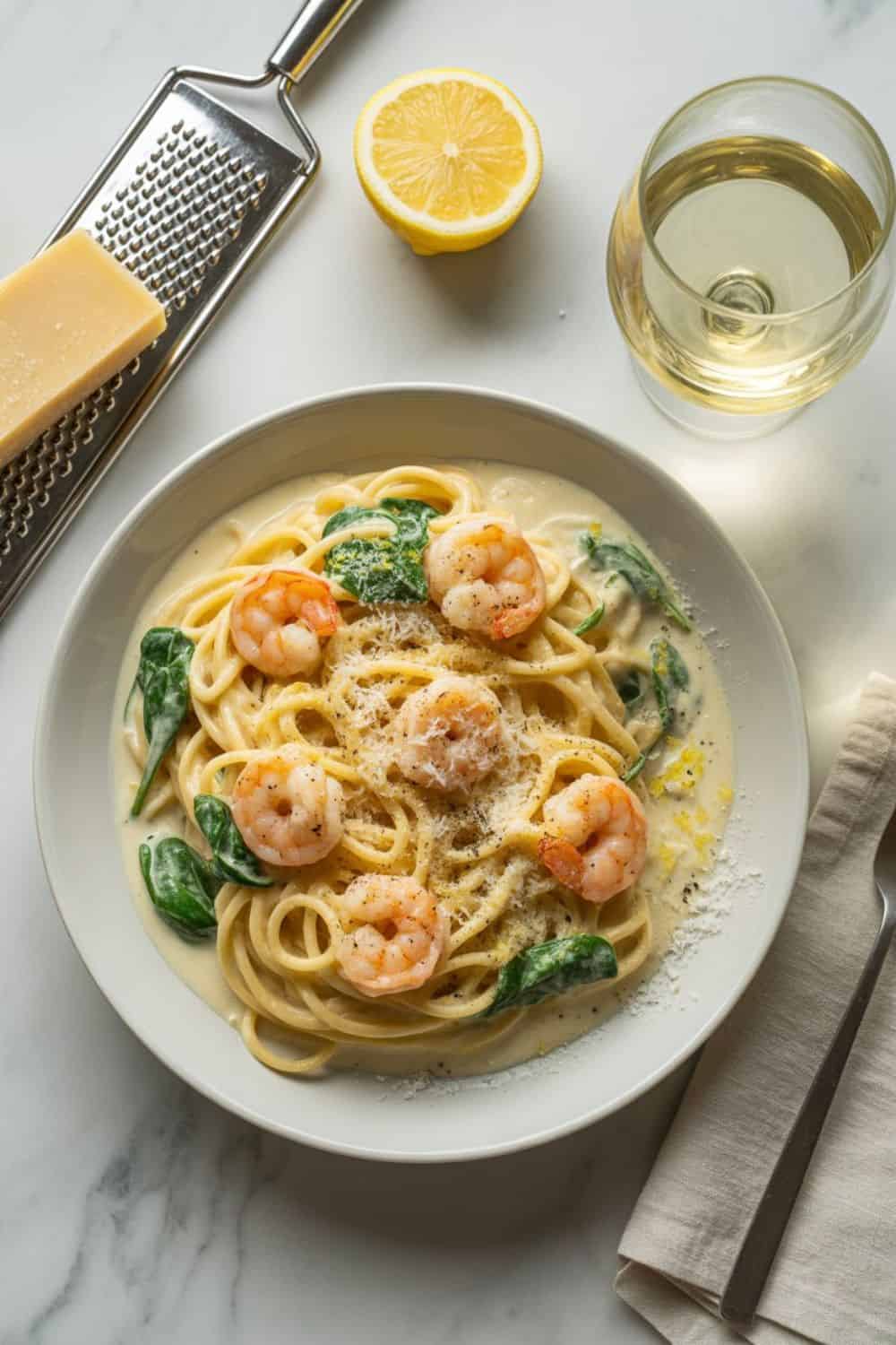 Creamy Shrimp Pasta