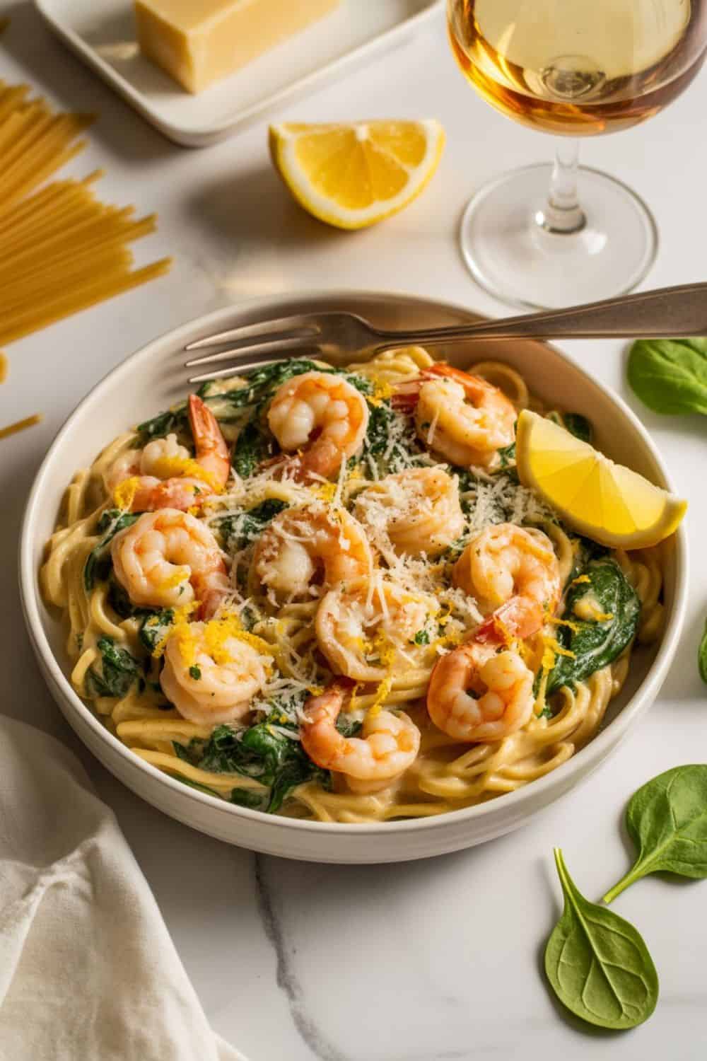 Creamy Shrimp Pasta