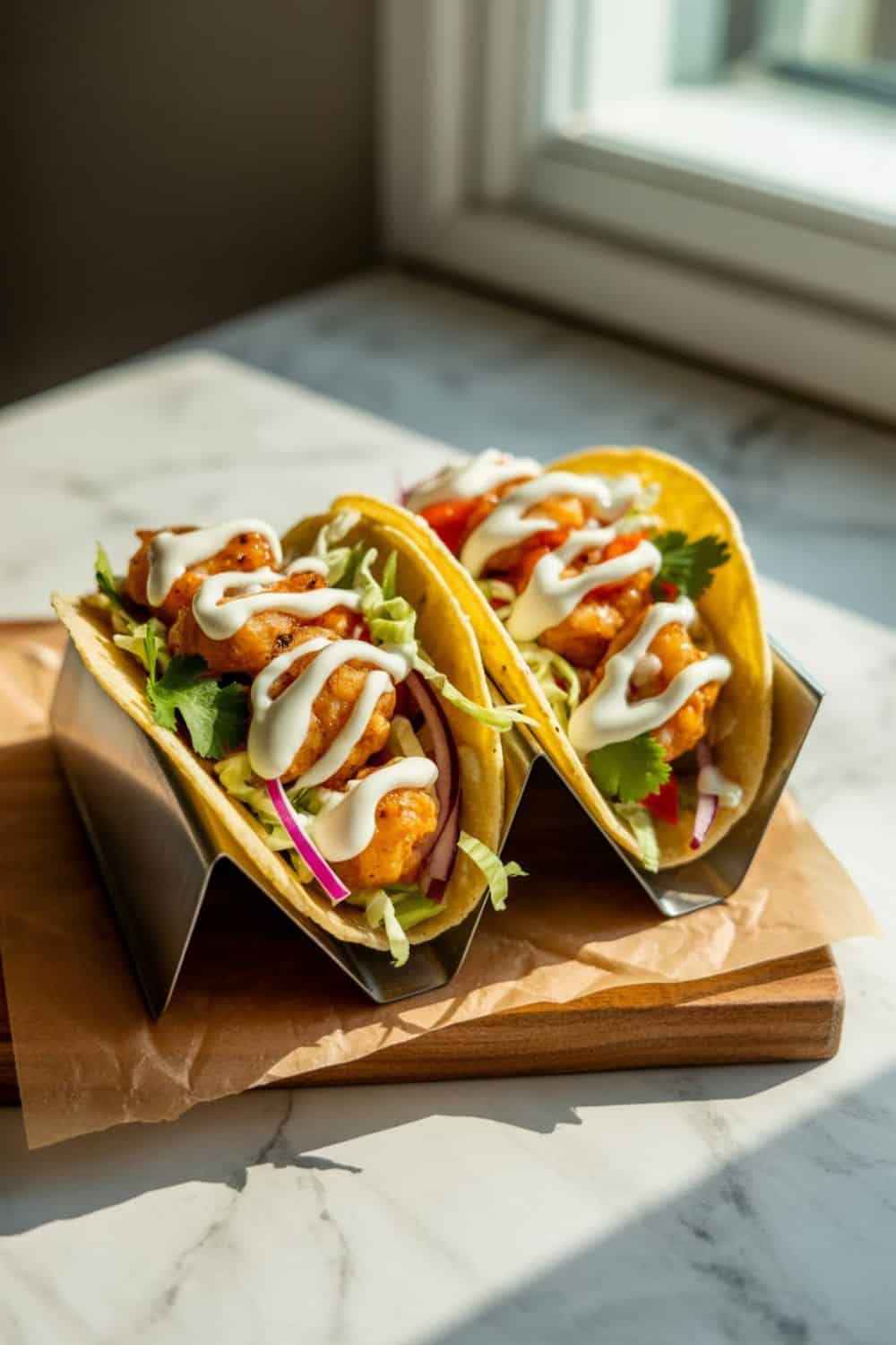 Quick Air Fryer Shrimp Tacos
