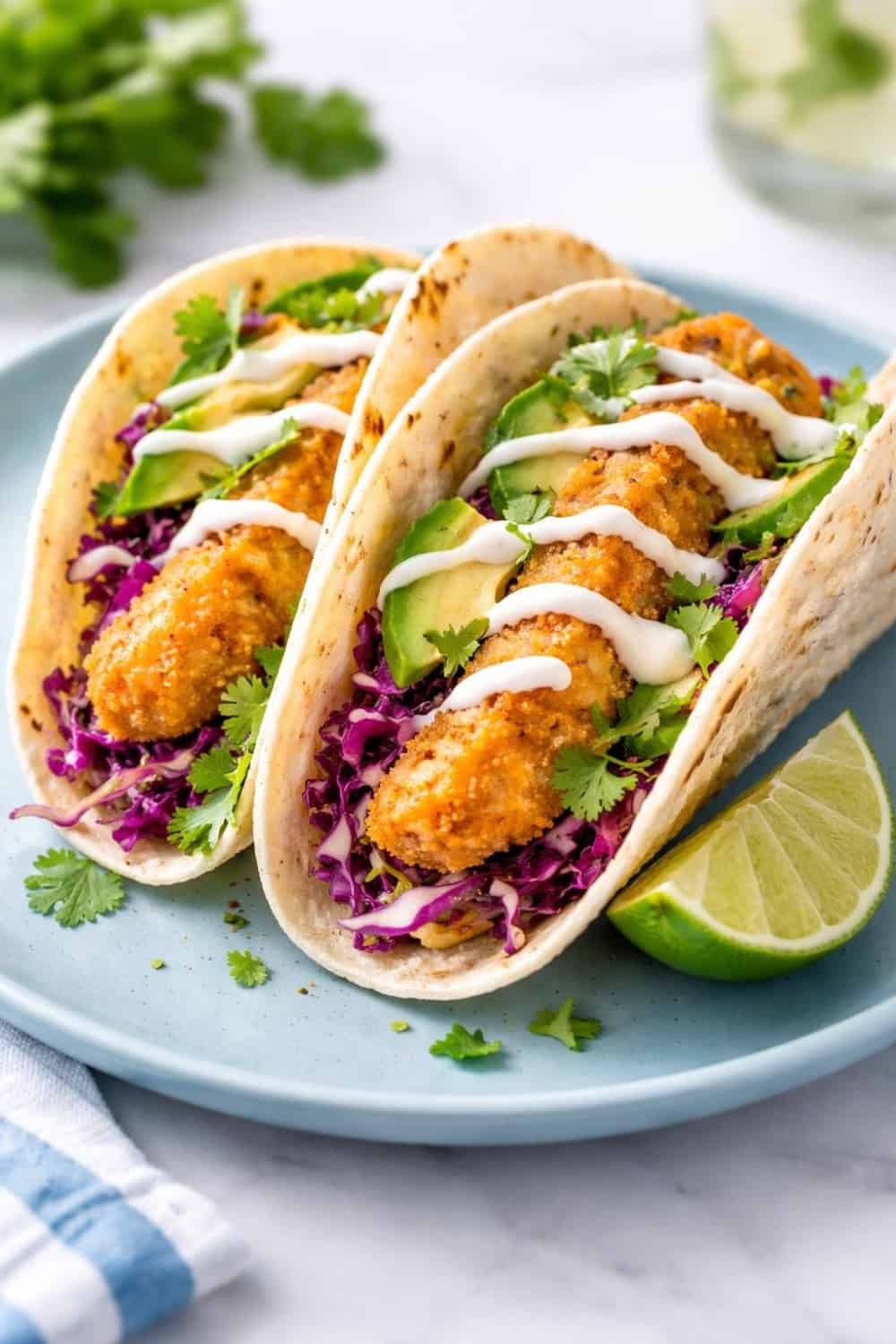 Air Fryer Fish Tacos