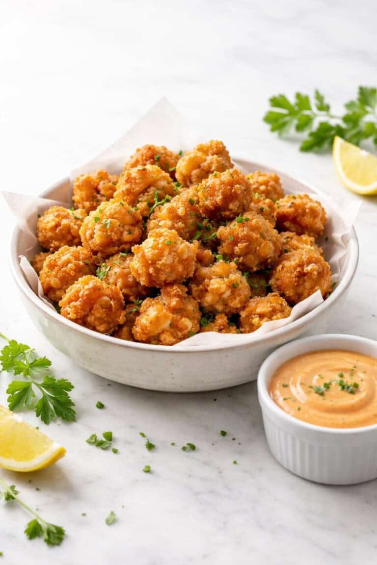 Air Fryer Popcorn Chicken Bites