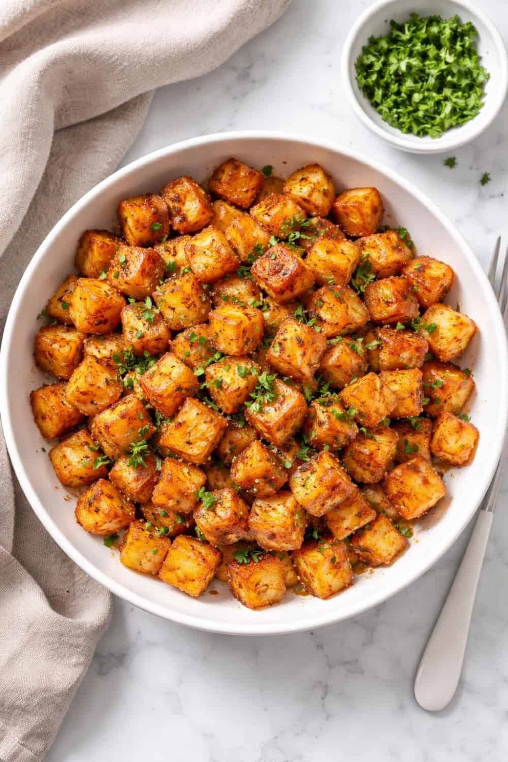 Crispy Air Fryer Breakfast Potatoes