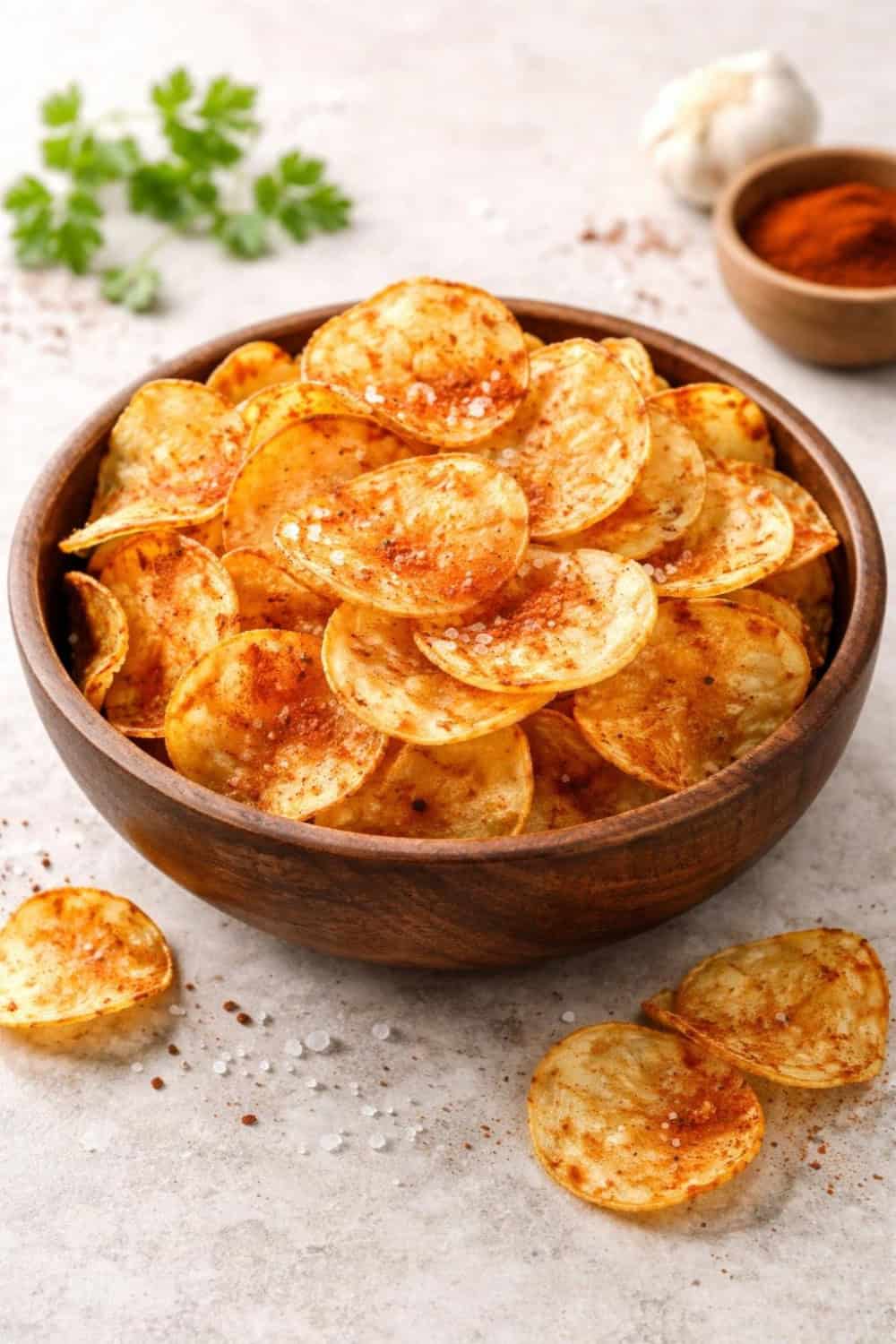 Easy Air Fryer Potato Chips