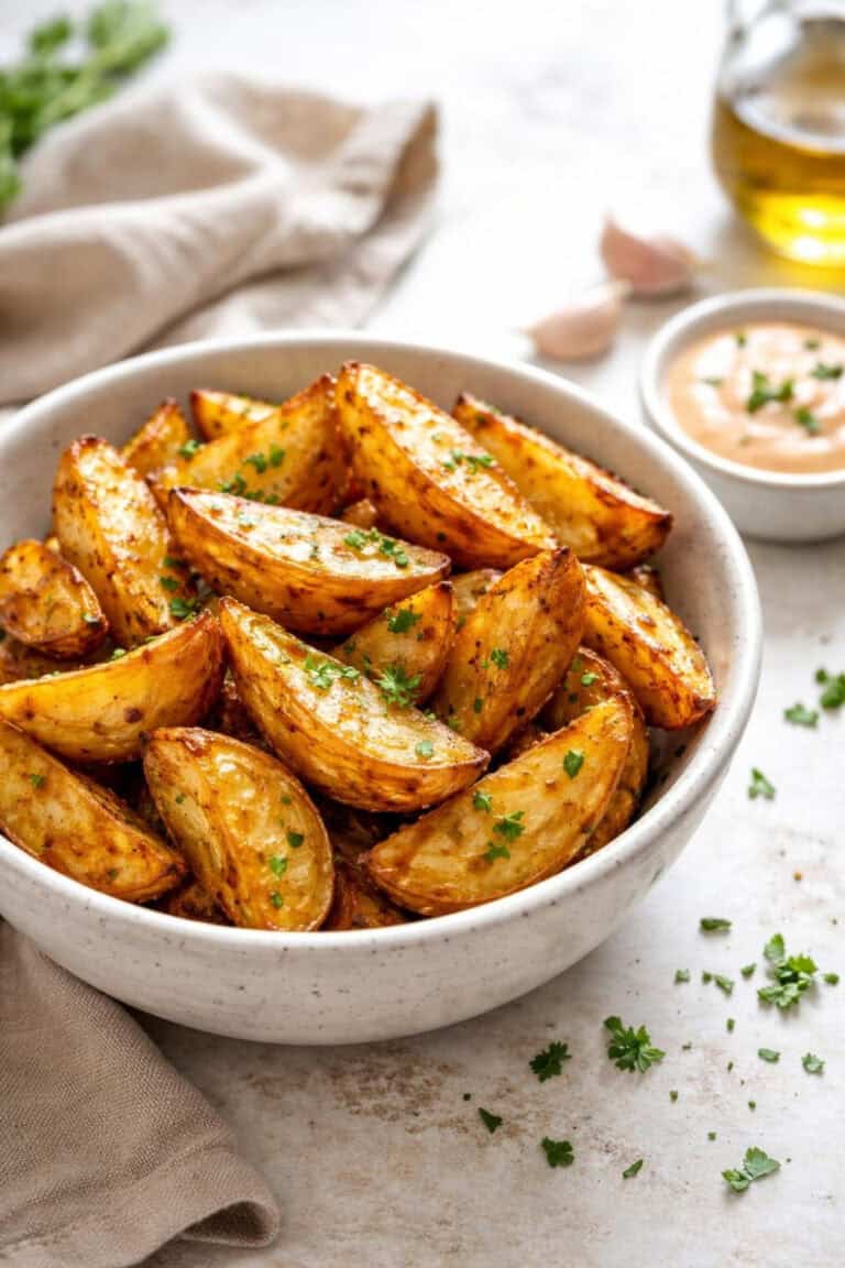 Easy Air Fryer Potato Wedges