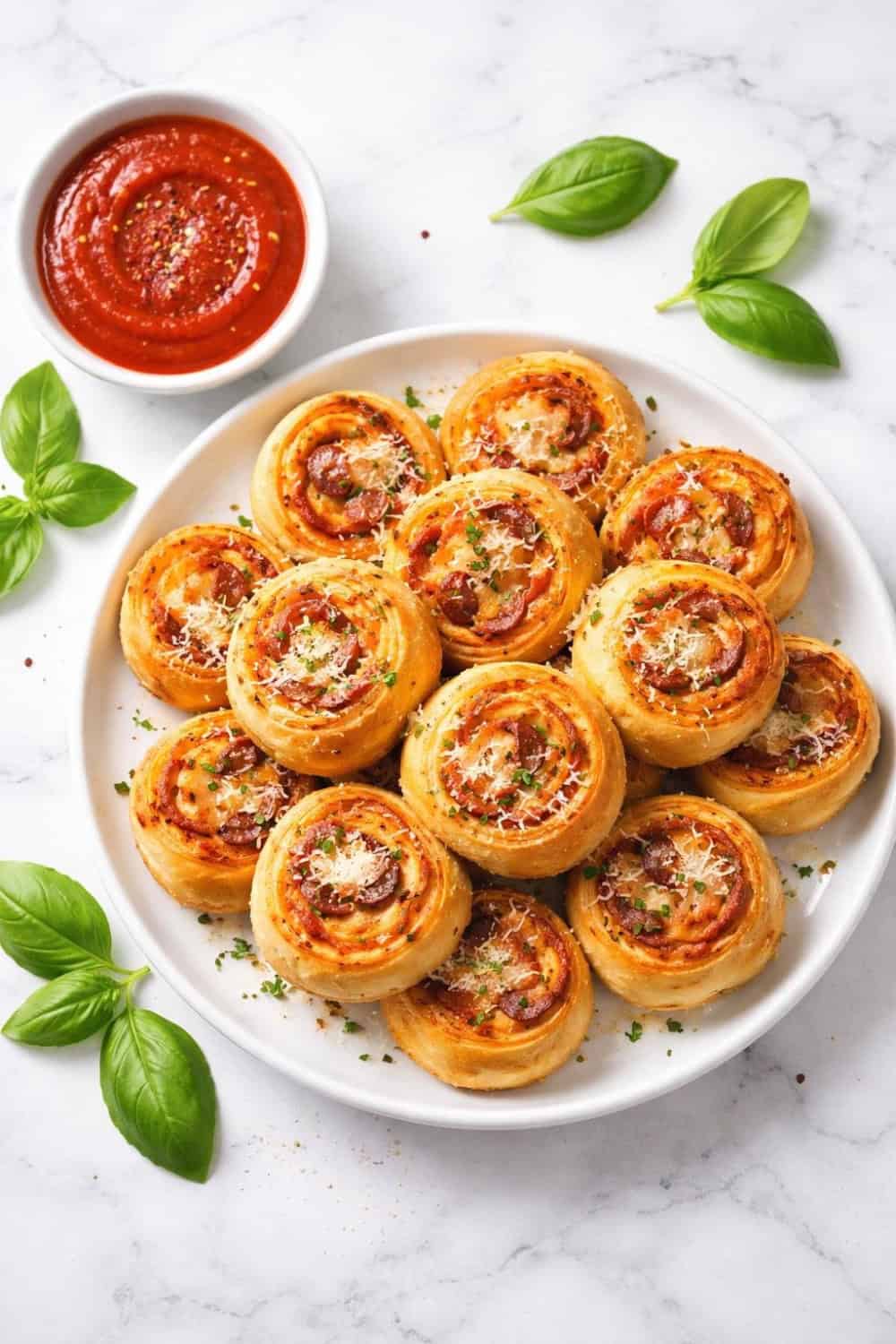 Quick Air Fryer Pizza Rolls