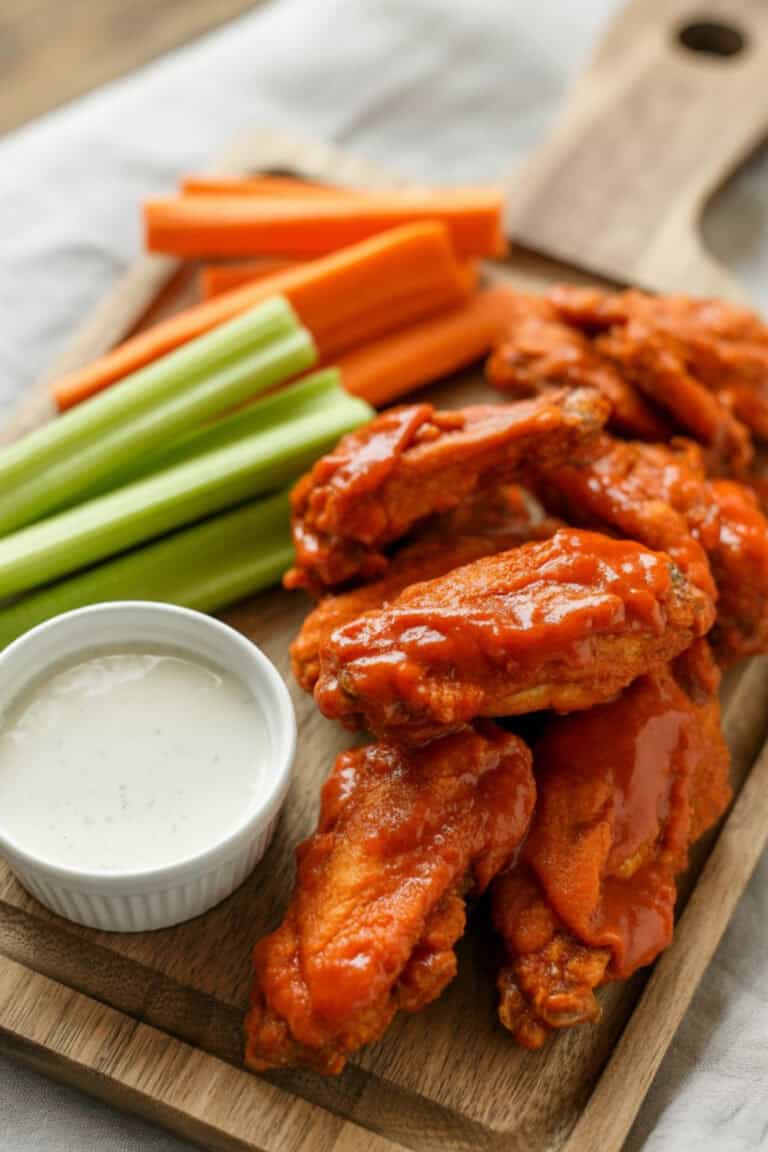 Spicy Air Fryer Buffalo Wings