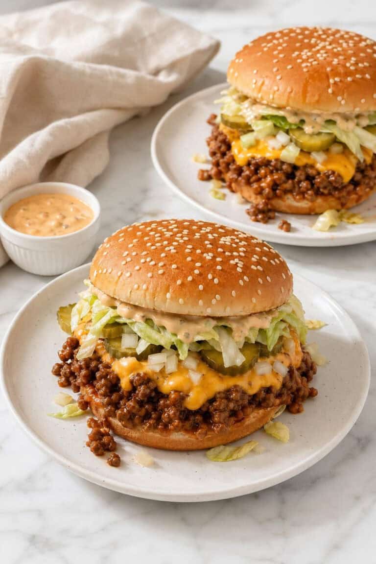 Big Mac Sloppy Joes