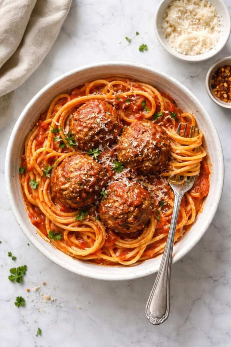 Classic Spaghetti and Meatballs