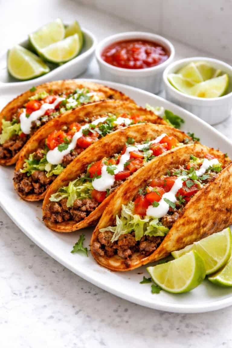 Crispy Ground Beef Tacos