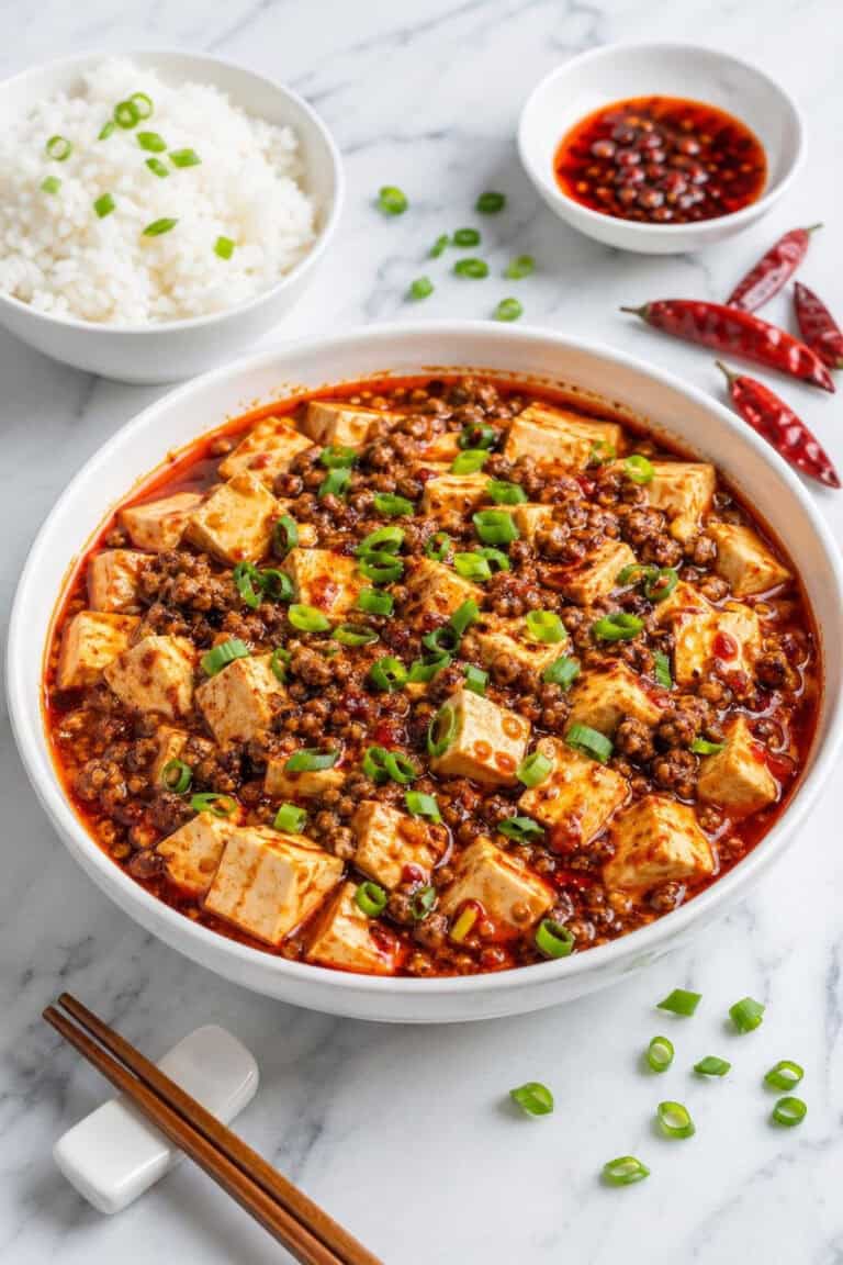 Easy Beef Mapo Tofu