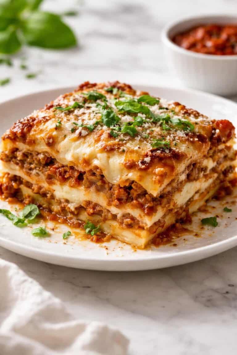 Easy Lasagna with Ricotta