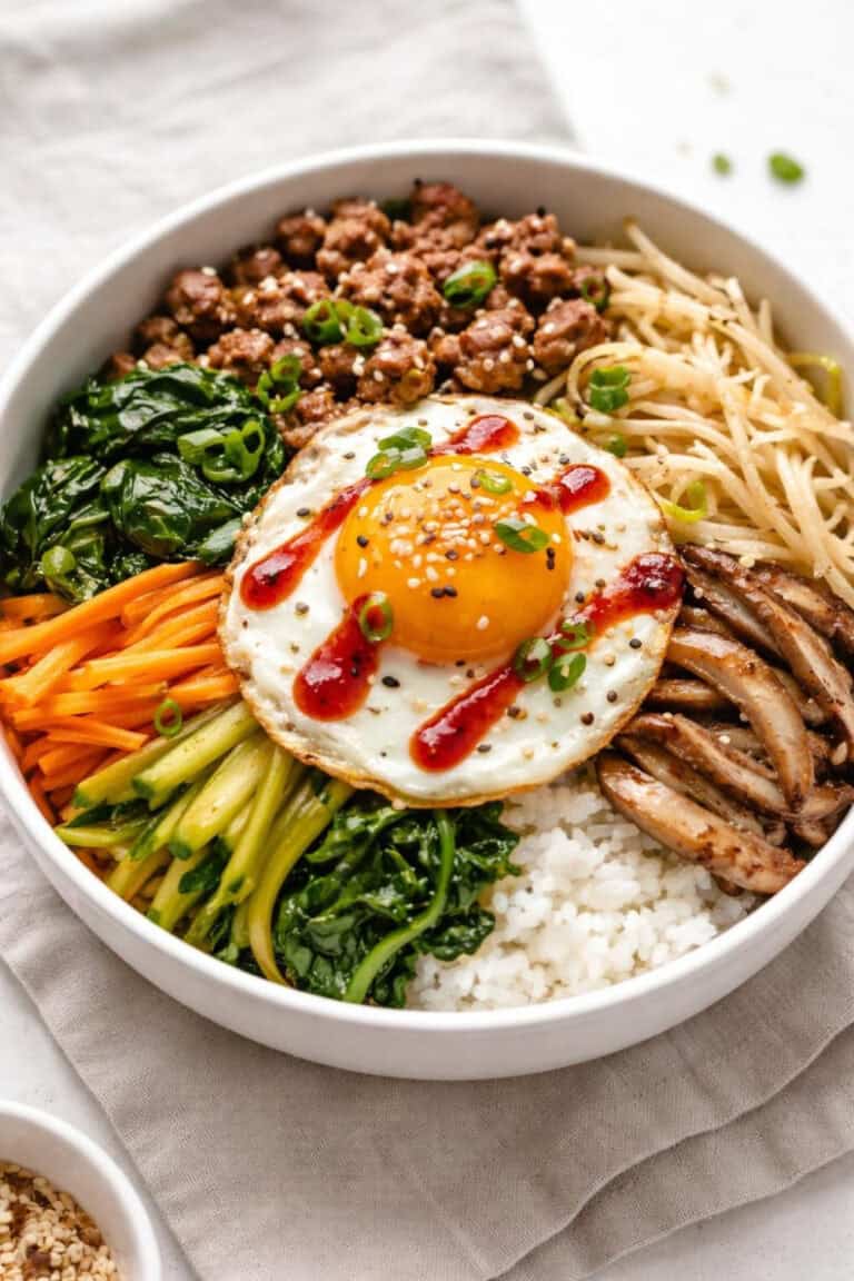 Korean Beef Bibimbap Bowl