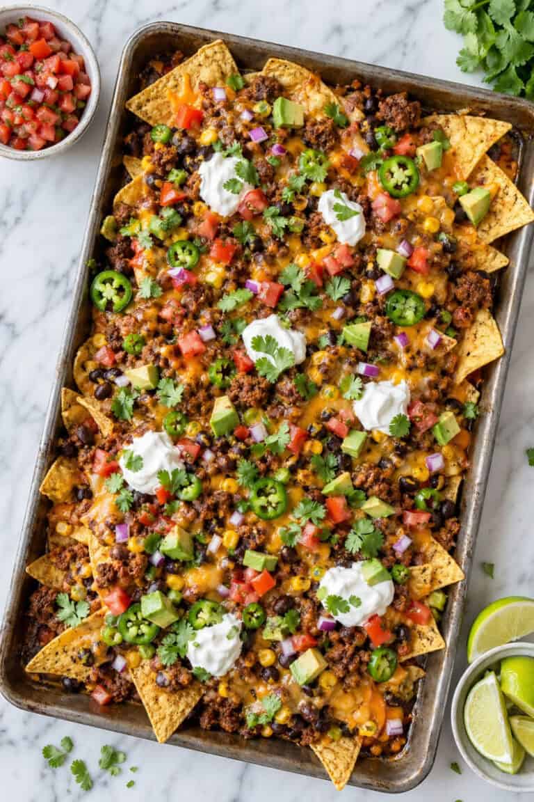 Loaded Beef Nachos