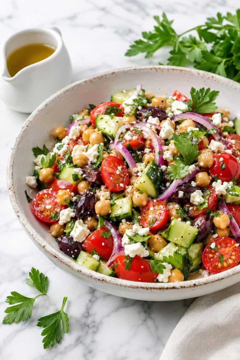 Mediterranean Chickpea Salad