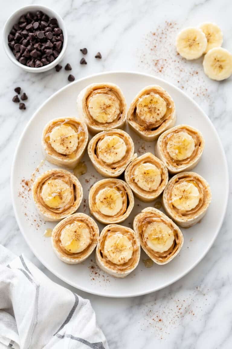 Peanut Butter Banana Roll-Ups
