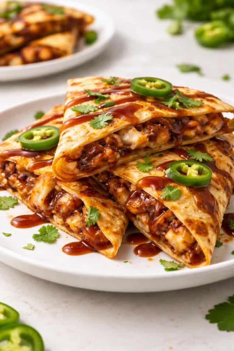 Smoky BBQ Chicken Quesadilla