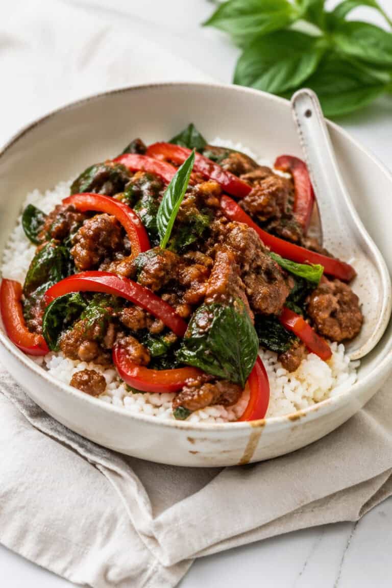 Spicy Thai Basil Beef