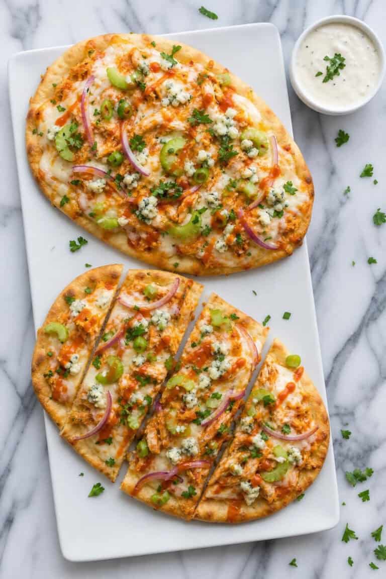 Buffalo Chicken Flatbread