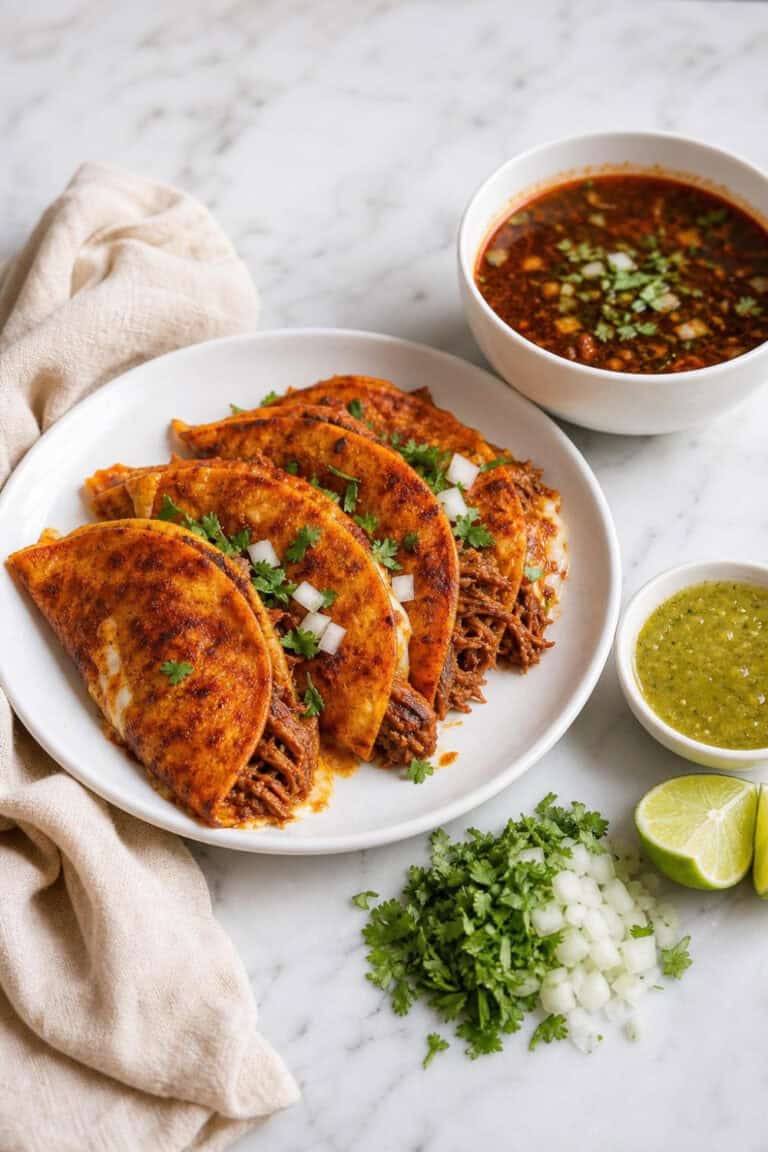 Chicken Birria Tacos