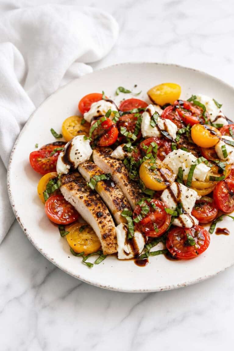 Chicken Caprese Salad