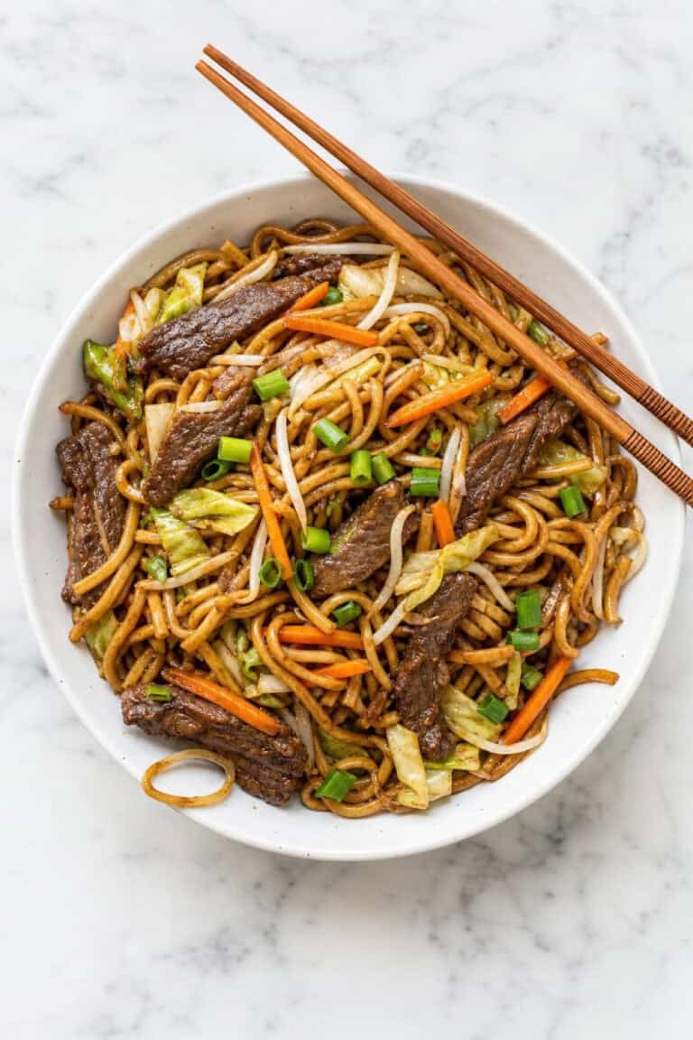 Easy Beef Chow Mein
