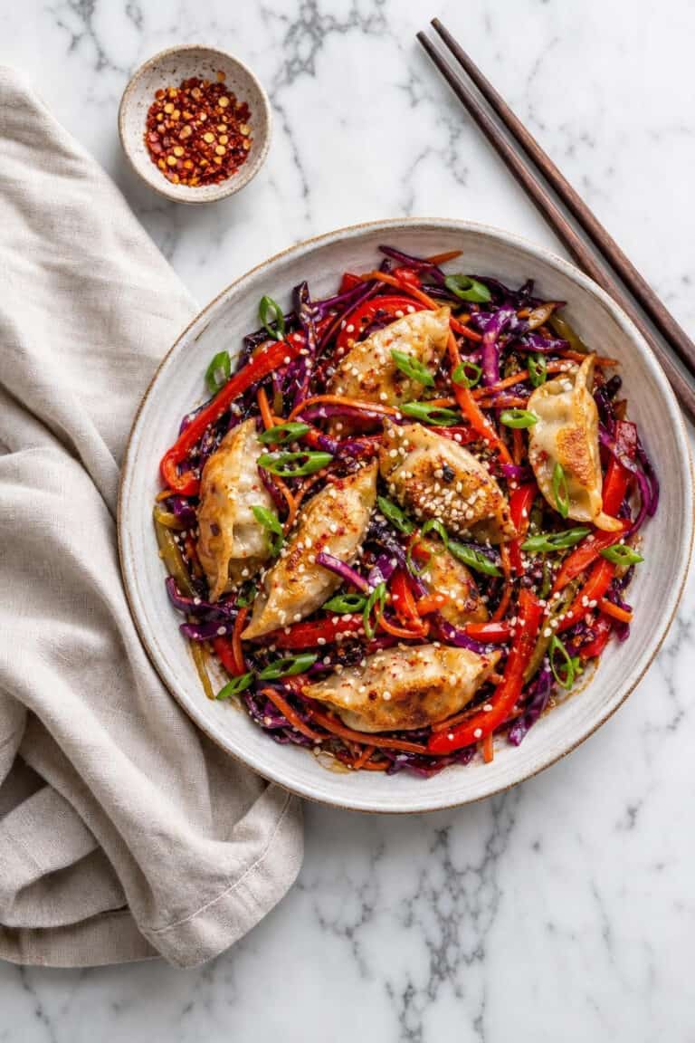 Easy Potsticker Stir-Fry
