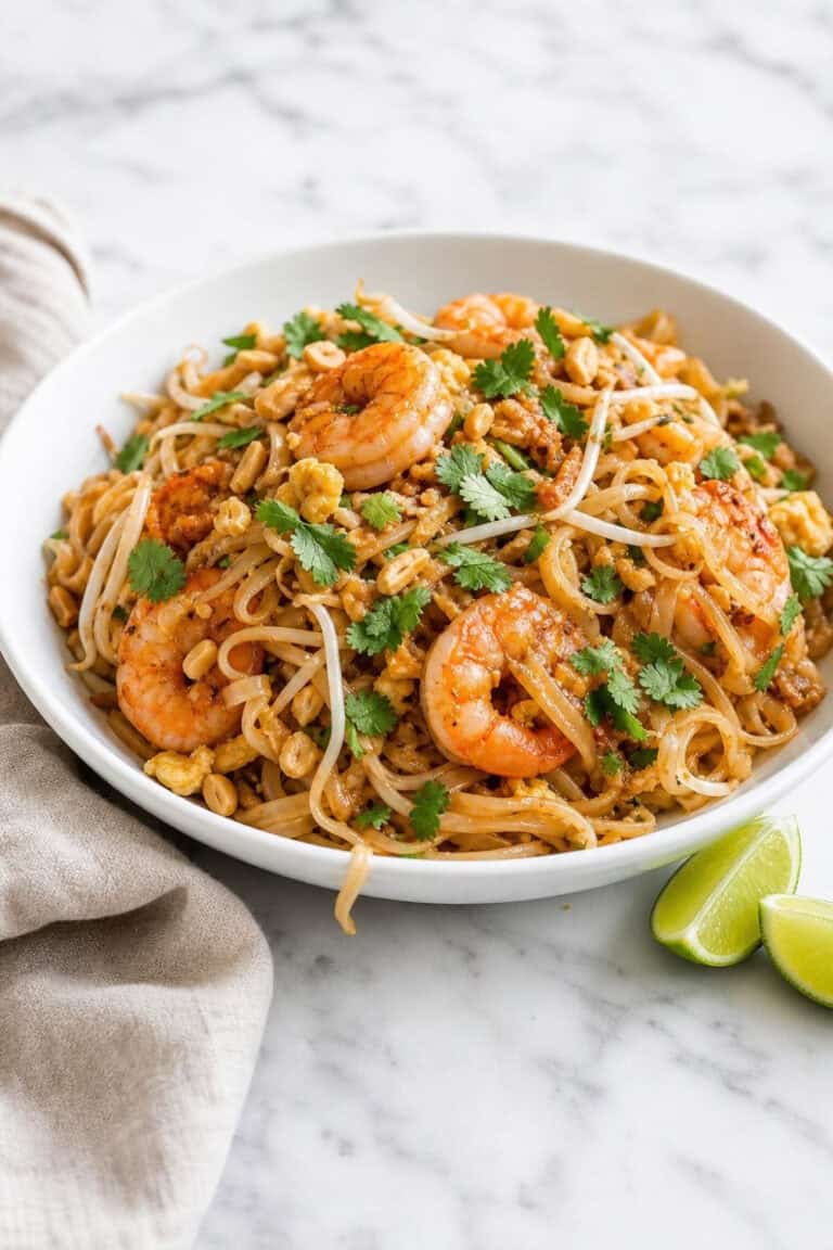 Easy Shrimp Pad Thai