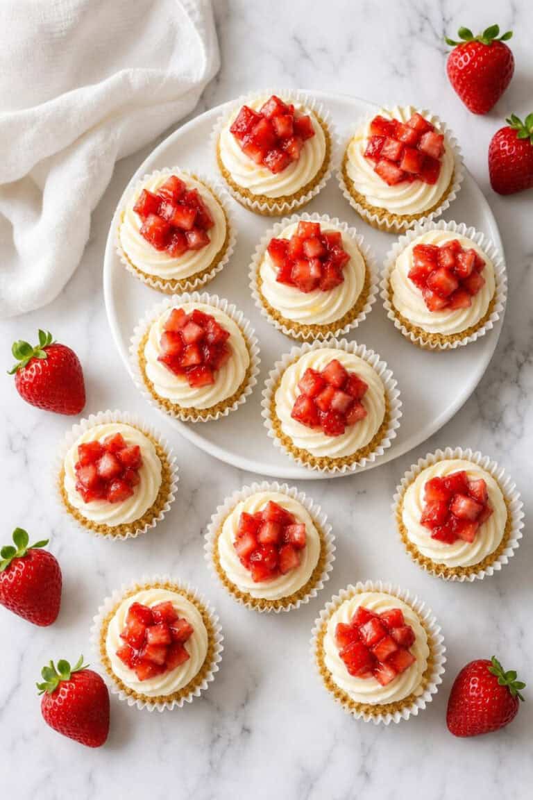 Strawberry Cheesecake Bites